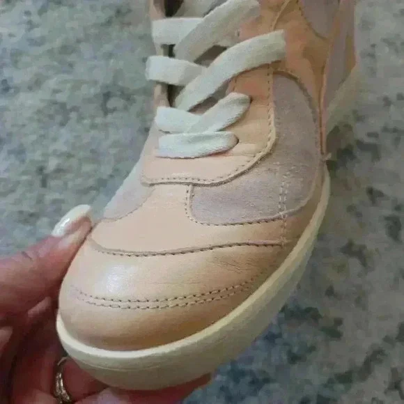 Alexander McQueen X Puma Women's Pink Ofeya Hidden Wedge High Fashion Trainers 7 - Picture 16 of 16